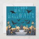 Recherche de cimetière halloween invitations Chauve souris
