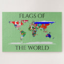 Recherche de world map puzzles Flags