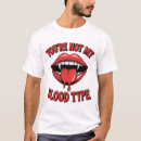 Recherche de bouche vampire tshirts Rouge