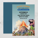 Recherche de volcan de dinosaure invitations Dinosaures