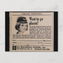 Recherche de hôtesses cartes postales Vol