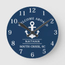 Recherche de ancres nautiques horloges Monogramme