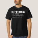 Suche nach ruhestands t shirt tshirts In den ruhestand gehend