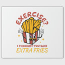 Suche nach pommes frites geschenkpapier Lustig