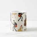 Recherche de groupe musique tasses Rock and roll