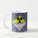 Recherche de signe radioactif tasses Rayonnement