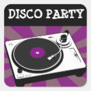 Recherche de les années 70 disco autocollants Danse