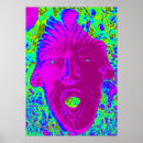 Suche nach abstraktes gesicht poster Grün