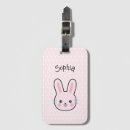 Recherche de kawaii bagages étiquettes Lapin rose