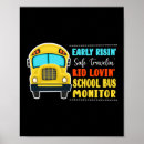 Suche nach schulbus poster Busfahrer