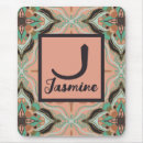 Recherche de floral rose tapis souris Aquarelle florale