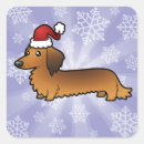 Recherche de dachshund christmas autocollants Dog