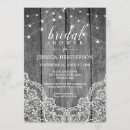 Recherche de bois et dentelle invitations Guirlandes lumineuses