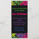 Recherche de couleurs néon invitations Coloré