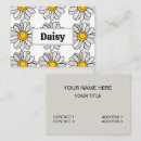 Recherche de marguerite cartes visite Motif