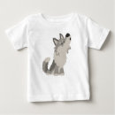 Recherche de nature bébé tshirts Loups