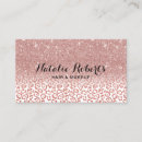 Recherche de léopard rose cartes visite Maquillage