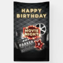 Recherche de soirée cinéma banderoles Anniversaire