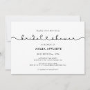 Recherche de caractère invitations Élégant