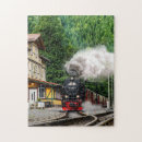 Recherche de locomotives vapeur puzzles Fumée