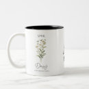 Recherche de fleur de mois de naissance tasses D'anniversaire pour maman