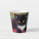 Recherche de tuxedo tasses Chat noir et blanc
