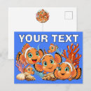 Recherche de nemo cartes postales Poisson clown