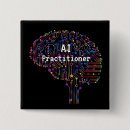 Recherche de intelligence artificielle badges Technologie