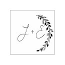 Recherche de timbre floral Monogramme