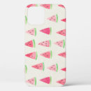 Recherche de pastèque mignonne iphone coques Aquarelle