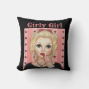 Recherche de fille vintage coussins Arc