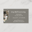 Recherche de loup gris cartes visite Nature