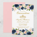 Recherche de rose or invitations Quinceañera