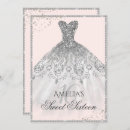Recherche de princesse 16ans anniversaire invitations Sweet sixteen