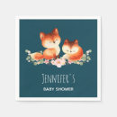 Recherche de renard rouge serviettes Aquarelle