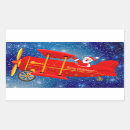 Recherche de biplane autocollants Avion