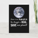 Recherche de militant vœux cartes Changement climatique