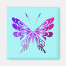 Recherche de jolis papillons magnets Violet