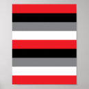 Suche nach streifenmuster poster Rot