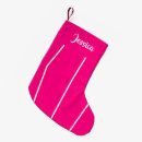 Recherche de rose et blanc chaussette de noël Géométrique