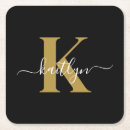 Recherche de élégant dessous de verres Typographie de script