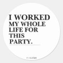 Recherche de heureuse retraite autocollants Coworker