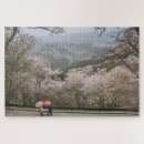 Recherche de cerisier japonais puzzles Oriental