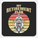 Recherche de motards autocollants Retraite