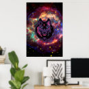 Recherche de graphique de loup posters Noir