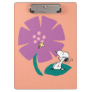 Suche nach blume für sie klemmbrett Snoopie und wald