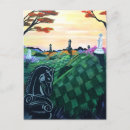 Recherche de roi de jeu cartes postales Pièces d'échecs