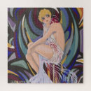 Suche nach art deco puzzle Frau
