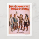 Recherche de mousquetaire cartes postales Vintage