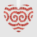 Recherche de mosaïque ornements Rouge